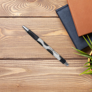Dairy Cow Fur Like Print Monogram Pen