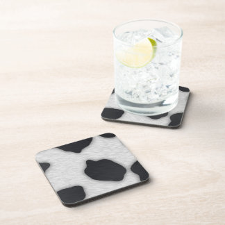 Dairy Cow Print Beverage Coaster