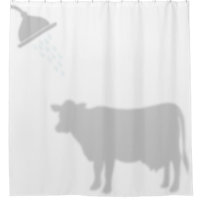 cow shower curtain