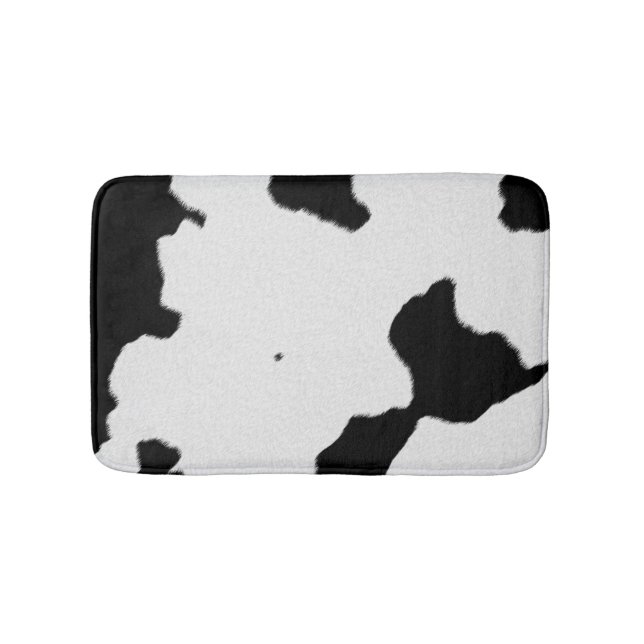 Dairy Cow Skin Bathroom Mat (Front)