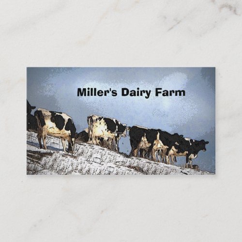 Dairy Farm Business Card