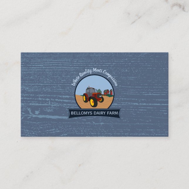 Dairy Farm Business Card (Front)