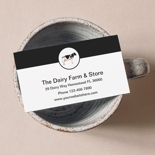 Dairy Farm Country Store Business Cards