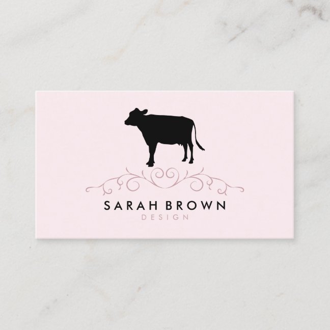 Dairy Farm Owner Business Card