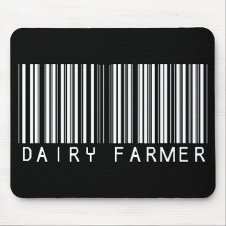 Dairy Farmer Bar Code Mouse Pad