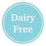 Dairy Free. Food Craft Customized Product Labels