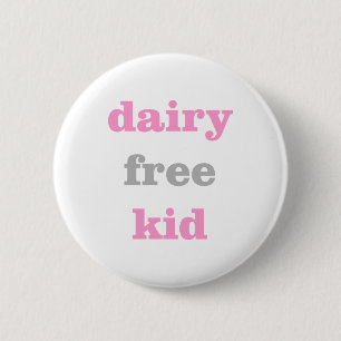 dairy free milk allergy button for kids