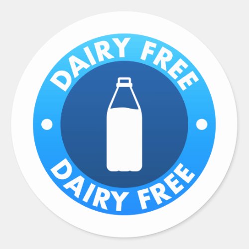 Dairy Free Sticker