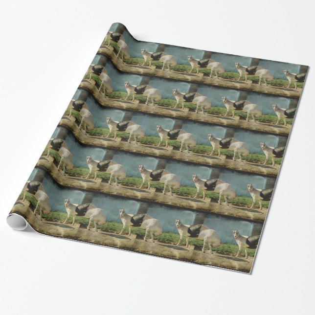 Dairy Goats Wrapping Paper (Unrolled)