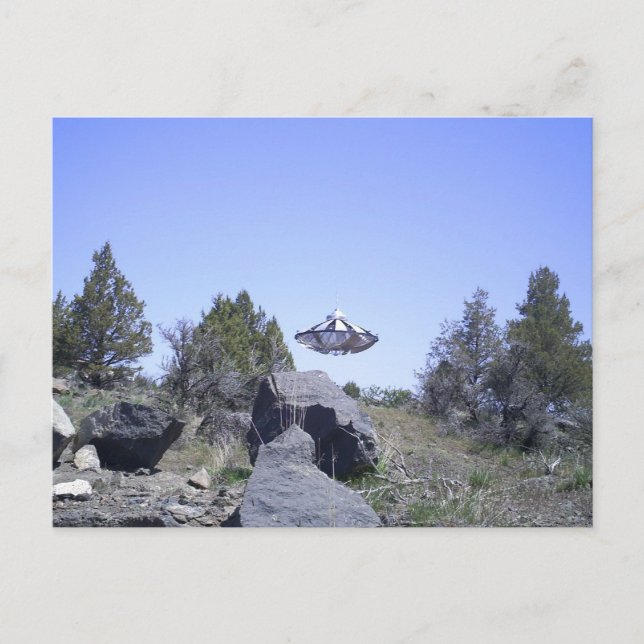 Dairy, Oregon UFO Postcard (Front)