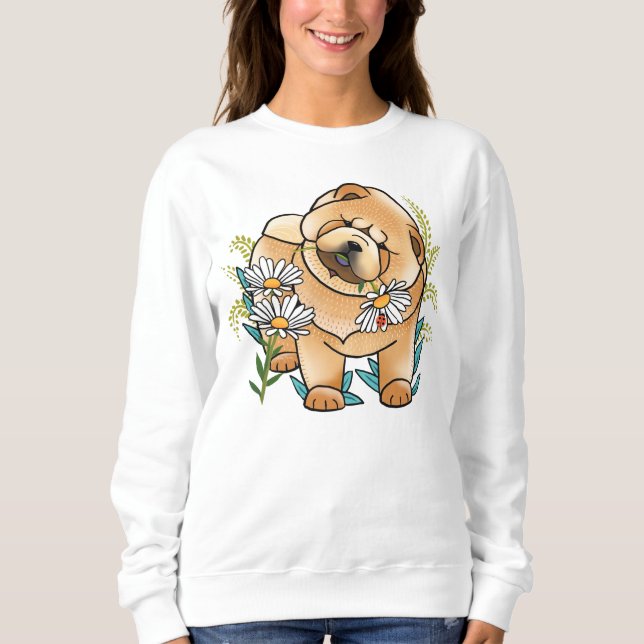 DAISEE MAE chow pup shirts choose style and color (Front)