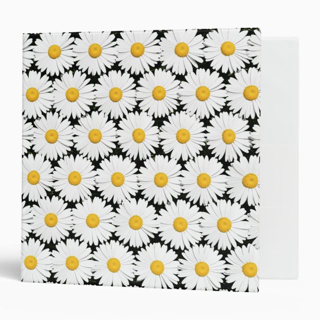 Daisies 3 Ring Binder (Front/Inside)