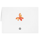 Daisies and Butterflies All Occasion Card (Back Horizontal)