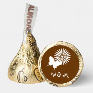 Daisies and Butterflies in Chocolate Hershey®'s Kisses®