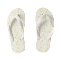 Daisies and Dots 2 - Lemon Yellow and White