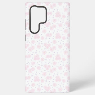 Daisies and Dots - Pastel Pink, Yellow and Purple Samsung Galaxy S22 Ultra Case