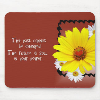Daisies and Ladybugs Mouse Pad