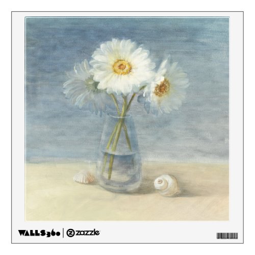 Daisies and Shells Wall Sticker