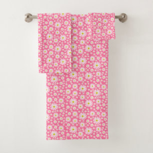 Daisies Bath Towel Set