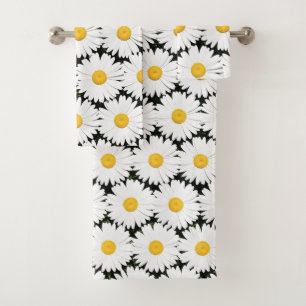 Daisies Bath Towel Set