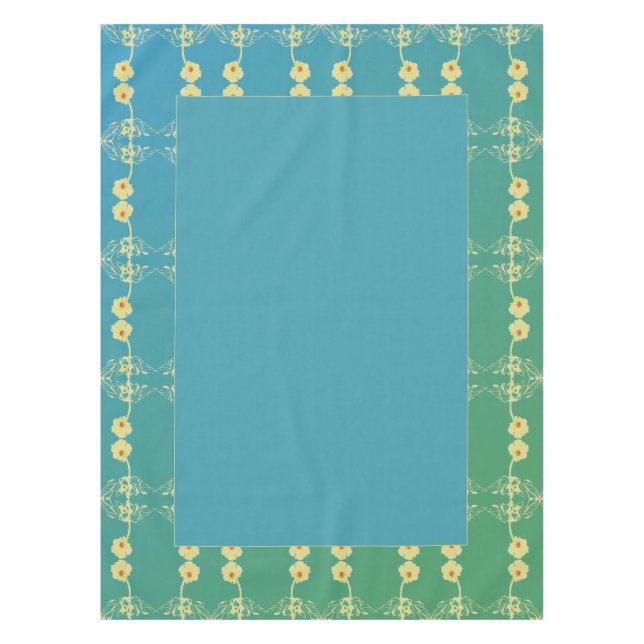 Daisies & Blue Tablecloth (Front)