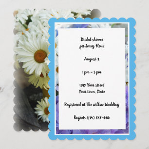 Daisies Bridal Shower Summer Invitation