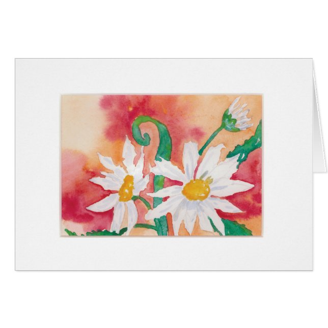 Daisies Cards (Front Horizontal)