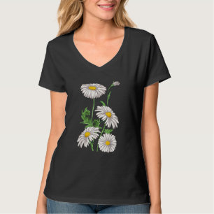 Daisies Chamomile Marguerites Bouquet Vintage Dais T-Shirt