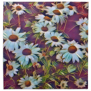 DAISIES CLOTH NAPKIN