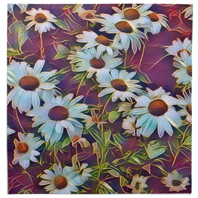 DAISIES    CLOTH NAPKIN (Front)