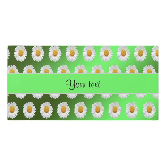 Daisies Door Sign (Classic Front)