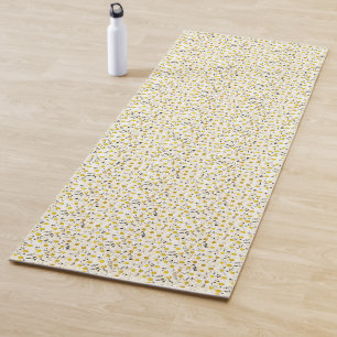 Daisies Fitness Elegant Modern Nature Template Yoga Mat
