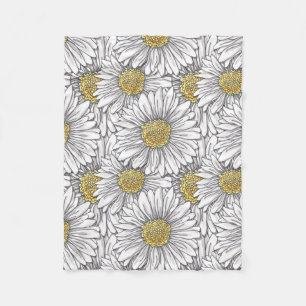 Daisies Fleece Blanket