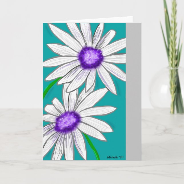 Daisies Forever Card (Front)