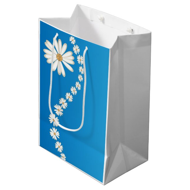 Daisies Gift Bag (Front Angled)