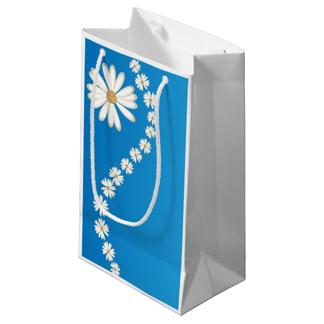 Daisies Gift Bag (Front Angled)
