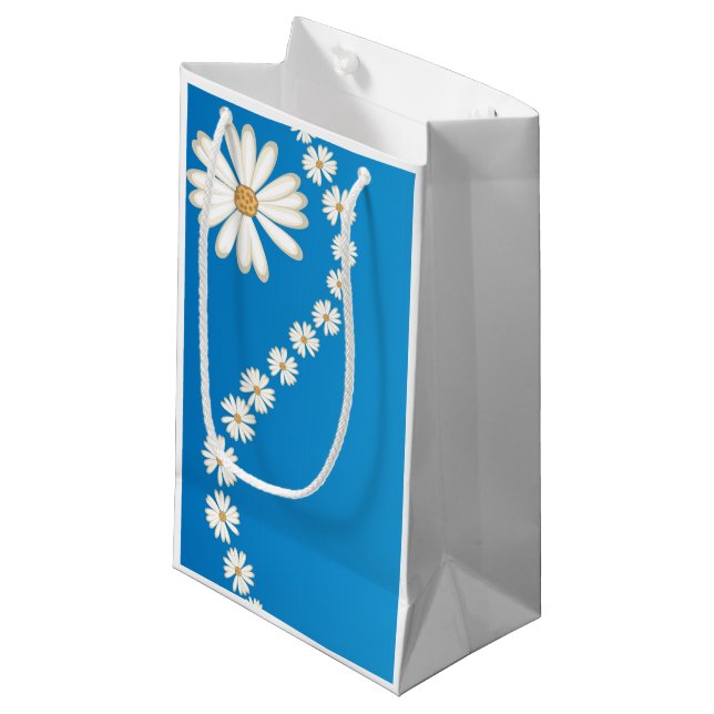 Daisies Gift Bag (Front Angled)