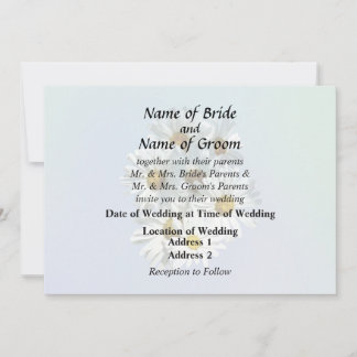Daisies in Sunshine Invitation