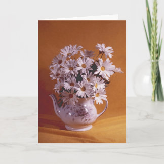 Daisies In Teapot All Occasion Card