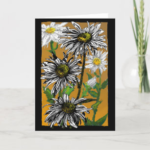 Daisies in the desert thank you card