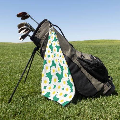 Daisies In The Wild Golf Towel