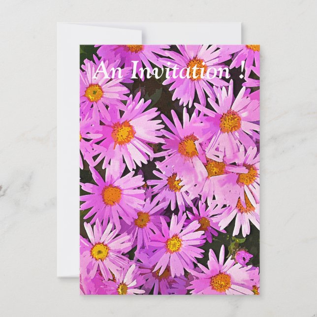 DAISIES INVITATION (Front)