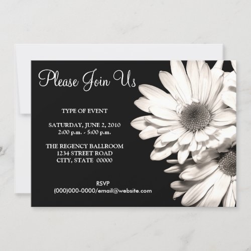 Daisies Invitations