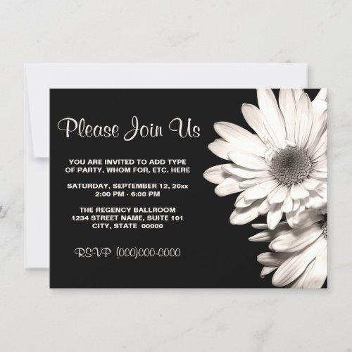 Daisies Invitations