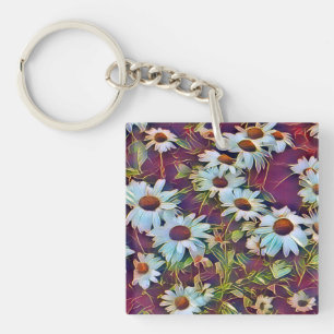 DAISIES KEYCHAIN