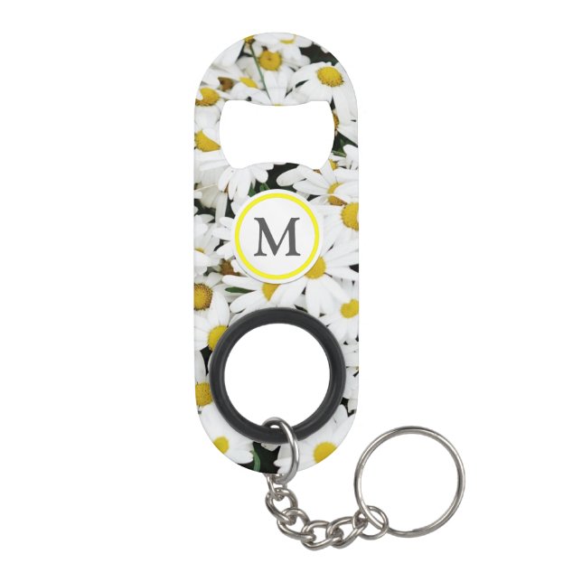 Daisies Keychain Bottle Opener (Back)