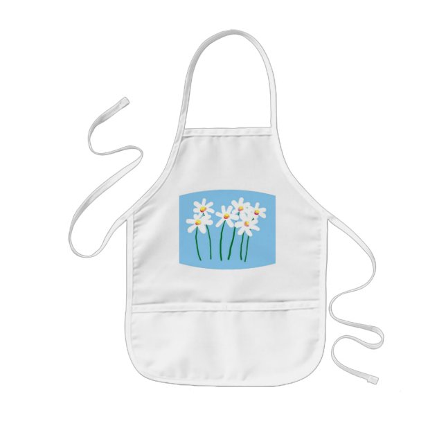 daisies kids' apron (Front)