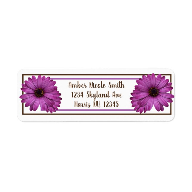 Daisies Label (Front)