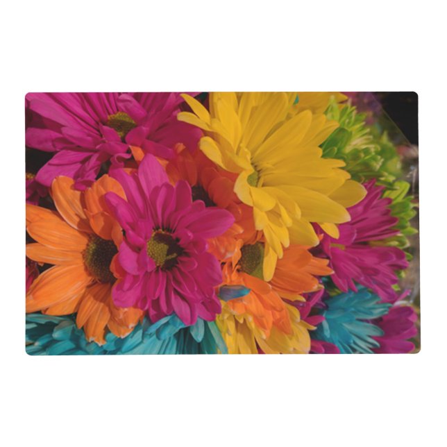 Daisies Laminated Placemat (Front)
