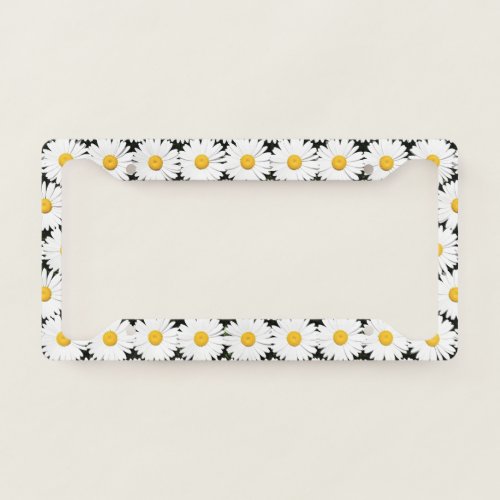 Daisies License Plate Frame